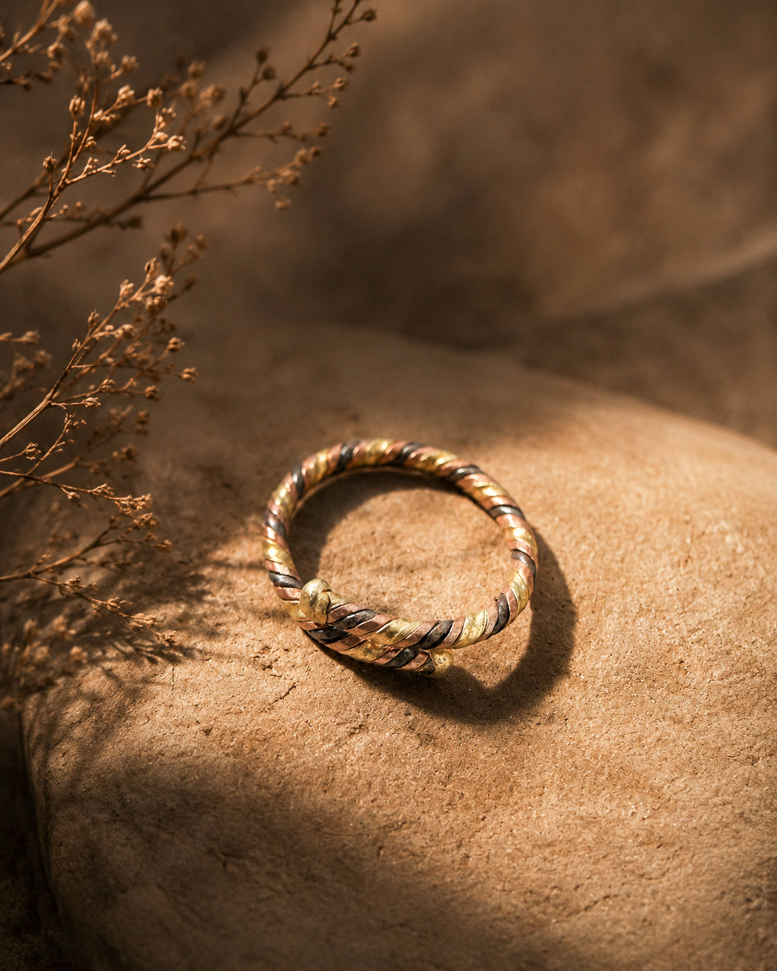 Bague Sacrée Ndiakhass Lam — Trois Métaux