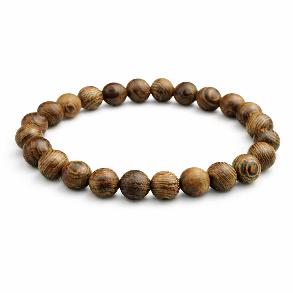 Bracelet Bois sacré 100 % – Souffle des Ancêtres