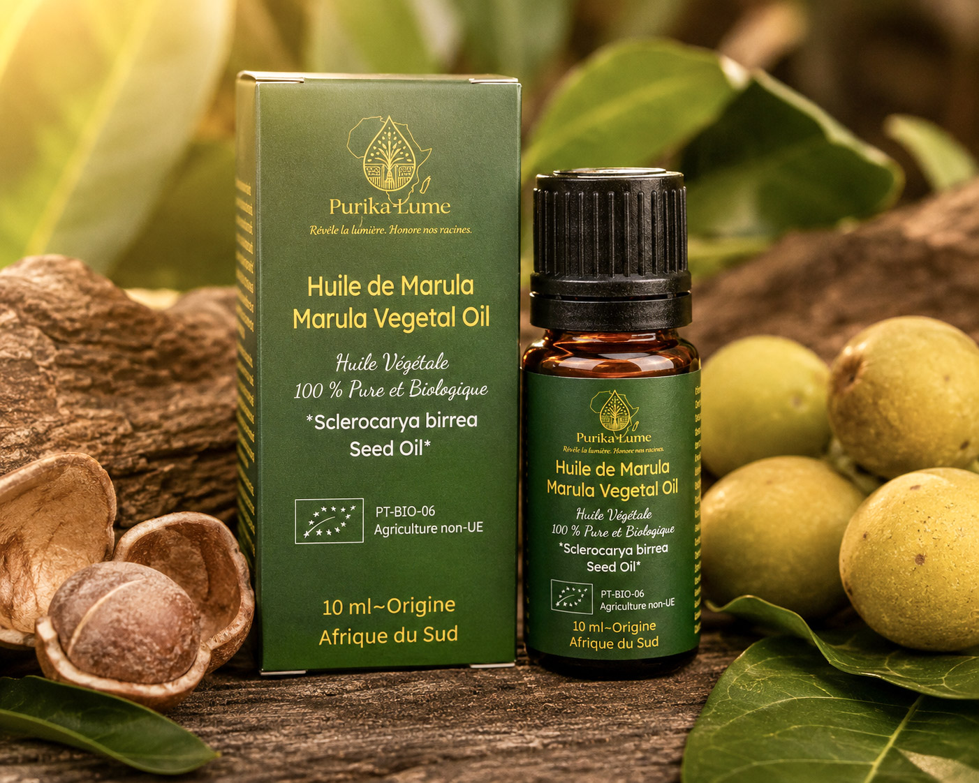 Marula BIO — Huile Végétale Sacrée