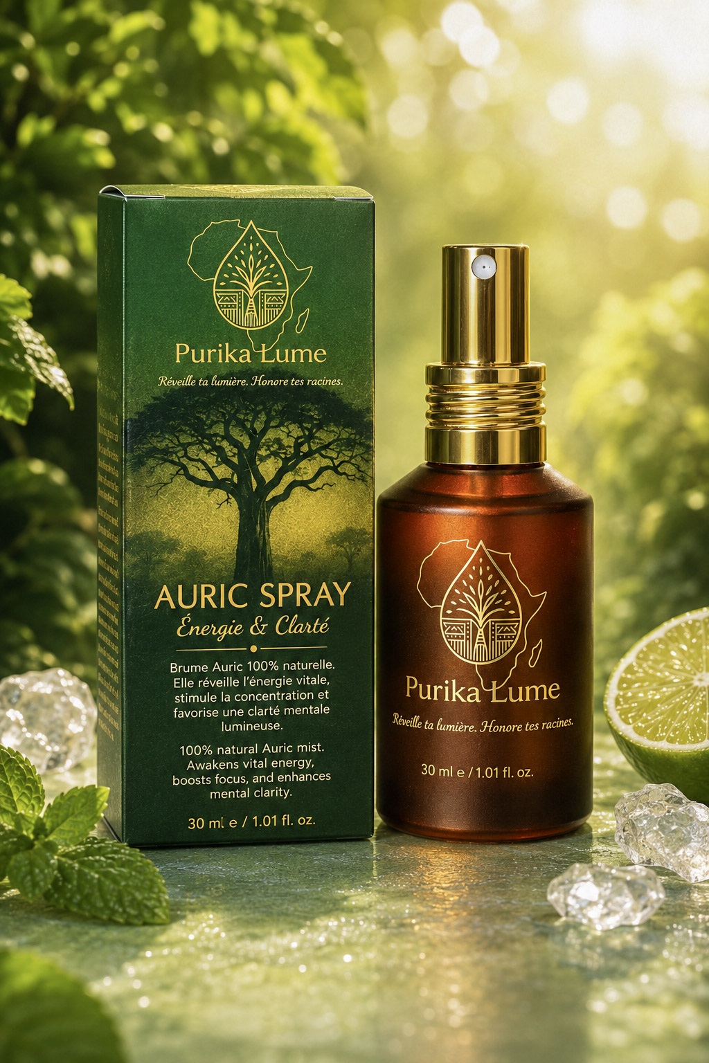 Spray Aurique – Énergie & Clarté