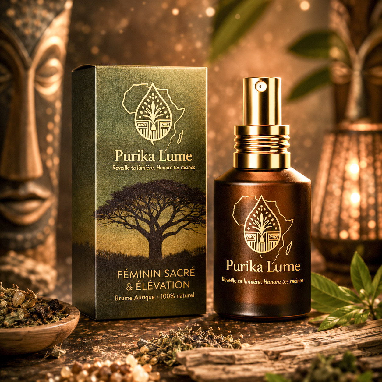 Spray Aurique – Féminin Sacré & Élévation